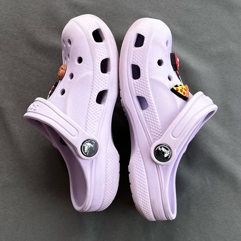 Crocs Light Purple color Girls Size  C11 - Picture 5 of 10